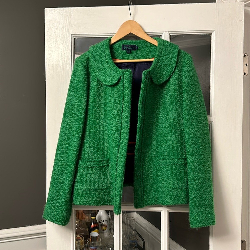 Beautiful green Boden jacket in good condition. Size 16 UK/12 Us.